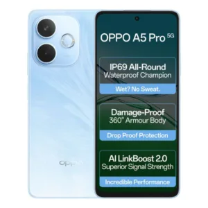 OPPO A5 Pro 5G (Feather Blue, 128 GB)
